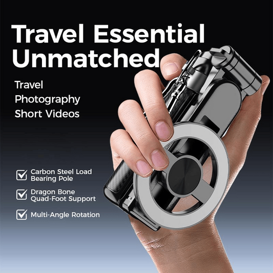 4-in-1 Multifunctional 360Β° Rotation Magnetic Selfie Stick