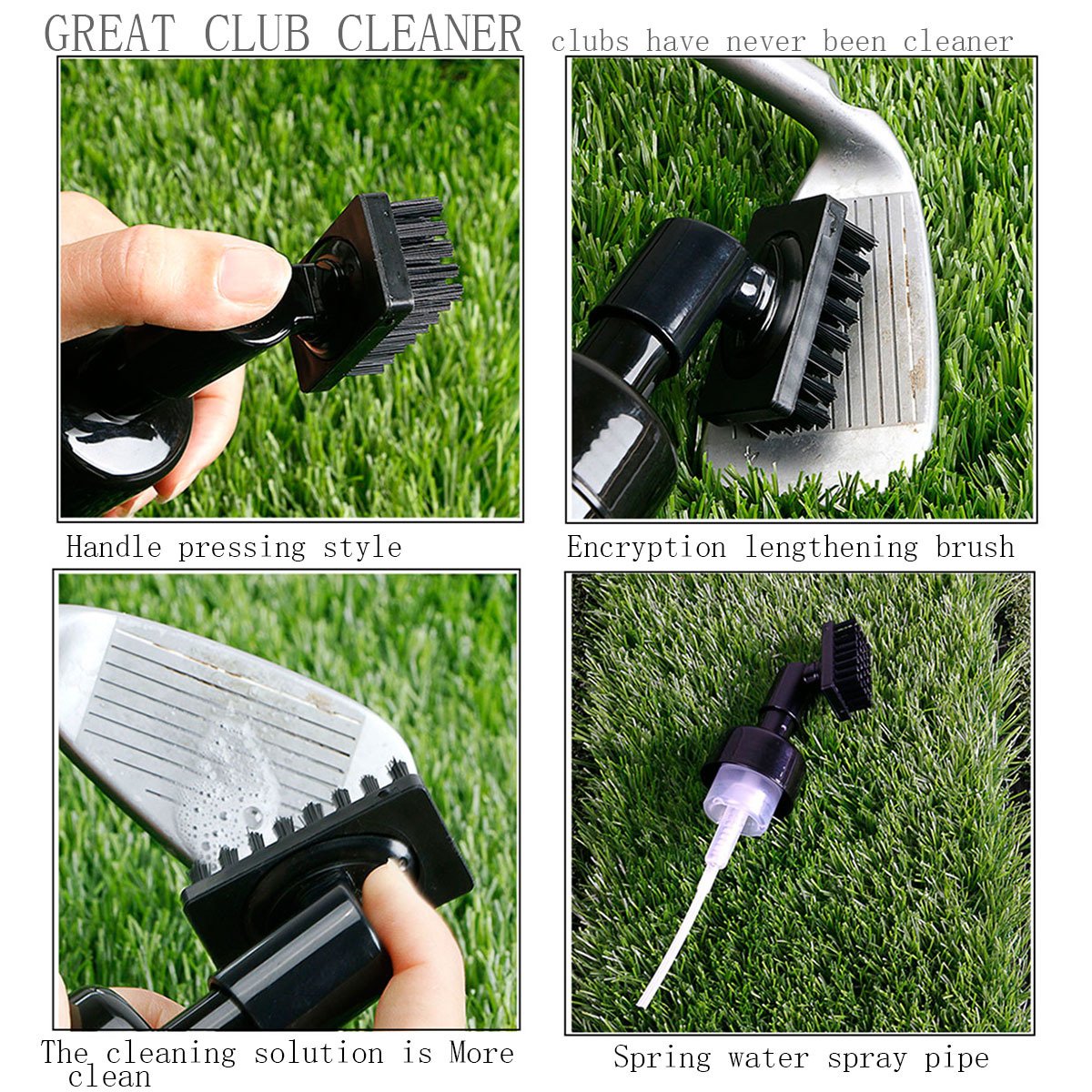 Golf Club Groove Brush