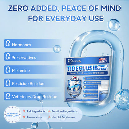 KLENIMORE® 🦷 Tideglusib Fast‑Dissolving Tooth & Gum Repair Oral Strips 💥🎉 (Supports tooth repair and helps relieve gum discomfort and other common oral concerns)