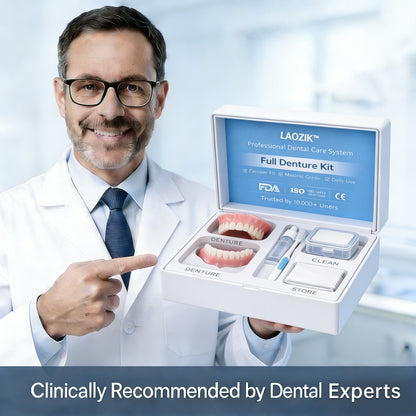 🦷 LAOZIKTM Custom-Fit Dentures ⏰ ENDS TODAY   70% OFF | Smile with Confidence