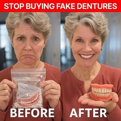 🦷 LAOZIKTM Custom-Fit Dentures ⏰ ENDS TODAY   70% OFF | Smile with Confidence